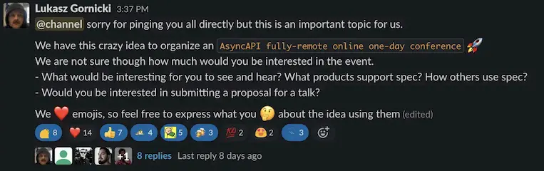 slack asyncapi conference
